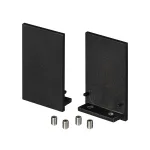 Arlight Заглушка MAG-CAP-2538 BK 5LN Металл 046825