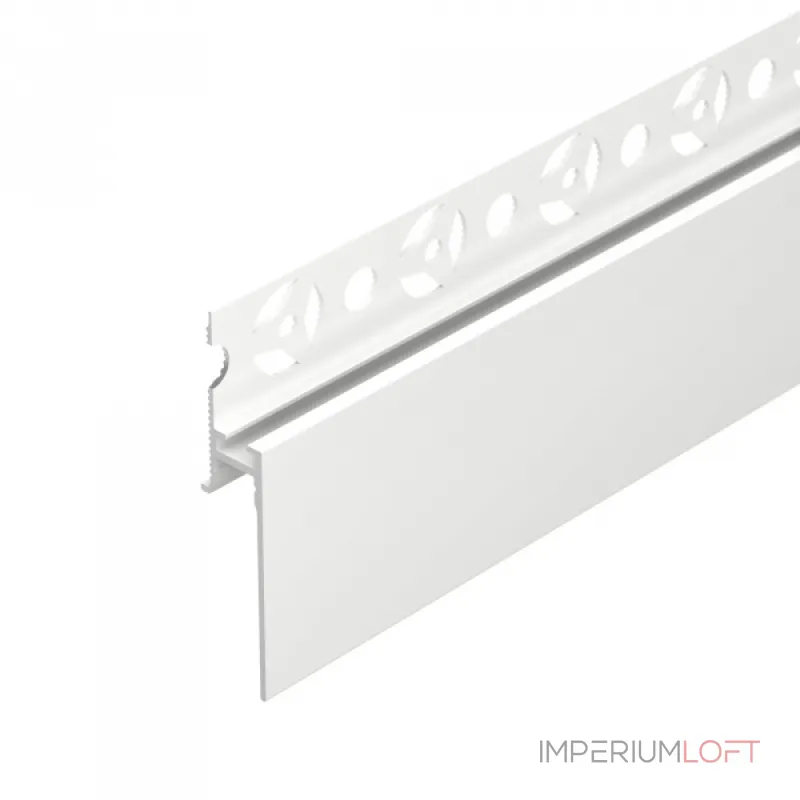 Профиль PLINTUS-FANTOM-H35-2000 WHITE Arlight Алюминий 043666