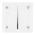 Arlight Панель SMART-P6-DIM-G-IN White 12-24В 4x3A Sens 2.4G IP20 034781
