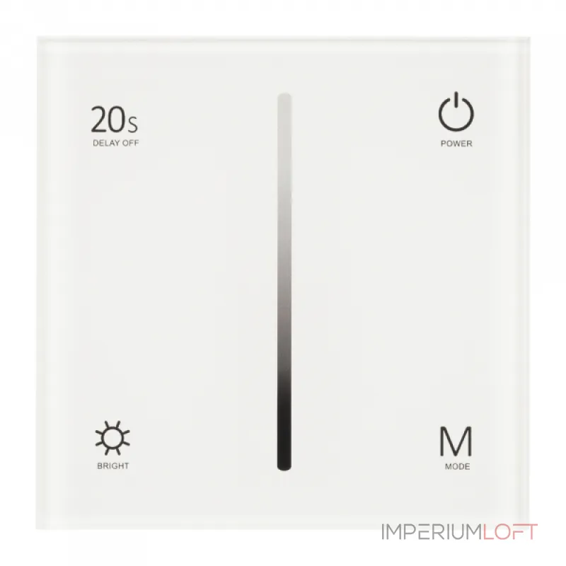 Arlight Панель SMART-P6-DIM-G-IN White 12-24В 4x3A Sens 2.4G IP20 034781 Arlight Панель SMART-P6-DIM-G-IN White 12-24В 4x3A Sens 2.4G IP20 034781
