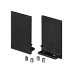 Arlight Заглушка MAG-CAP-2538 BK 5LN Металл 046825