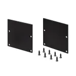 Arlight Заглушка SL-LINE-5050-LW BLACK глухая Металл 038714