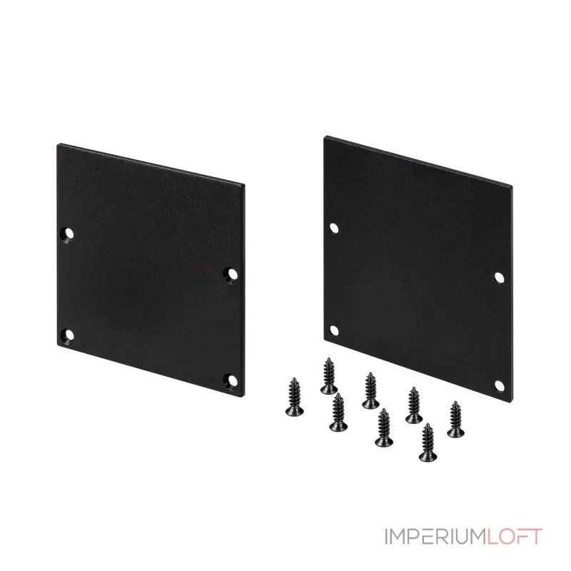 Arlight Заглушка SL-LINE-5050-LW BLACK глухая Металл 038714
