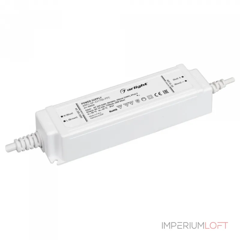 Arlight Блок питания ARPJ-SP-231750-PFC 40Вт 15-23В 1.75A IP67 038620