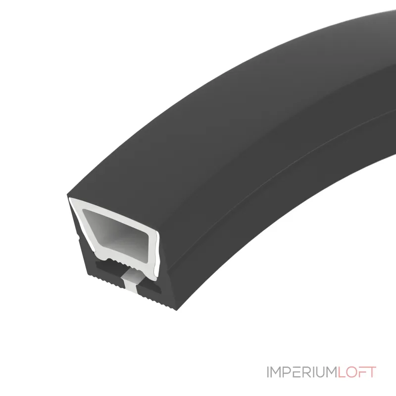 Силиконовый профиль WPH-FLEX-1616-TOP-S11-5м FULL BLACK Arlight Силикон 045774