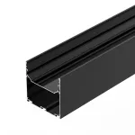 Arlight Профиль LINE-S-7575-2500 BLACK Алюминий 041856
