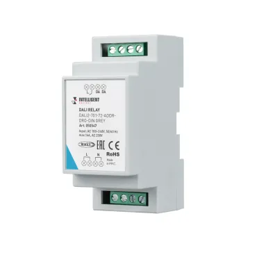 Arlight INTELLIGENT ARLIGHT Релейный модуль DALI2-701-72-ADDR-DRO-DIN Grey 230В 1x16A IARL DIN-рейка 050547 Arlight INTELLIGENT ARLIGHT Релейный модуль DALI2-701-72-ADDR-DRO-DIN Grey 230В 1x16A IARL DIN-рейка 050547