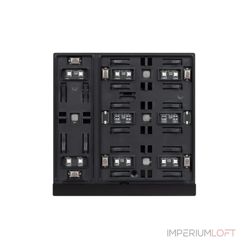 Arlight INTELLIGENT ARLIGHT Механизм панели KNX-303-22-IN Black Bus IARL IP20 043109 Arlight INTELLIGENT ARLIGHT Механизм панели KNX-303-22-IN Black Bus IARL IP20 043109