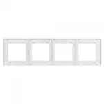 Рамка стеклянная FRM-GLARE-GS-4-WH Arlight 043802