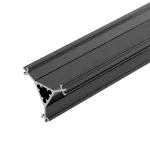 Профиль ROUND-D36-360-2500 ANOD BLACK Arlight Алюминий 050250