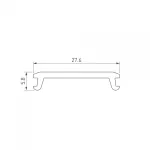 Arlight Экран STRETCH-25-CEIL-CENTER-5м OPAL-PVC Arlight 046726