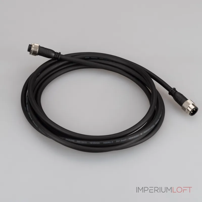 Arlight Коннектор питания ARL-LINE-3pin-3000-CON-MF 230В IP67 038888