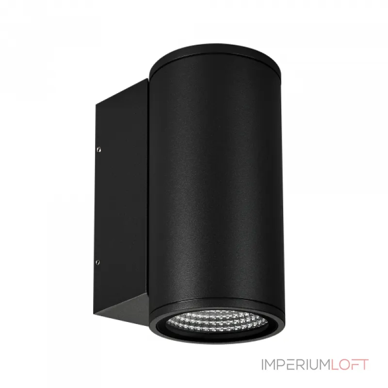 Arlight Светильник LGD-FORMA-WALL-R90-12Вт Warm3000 BK 44 deg 230В IP54 037258