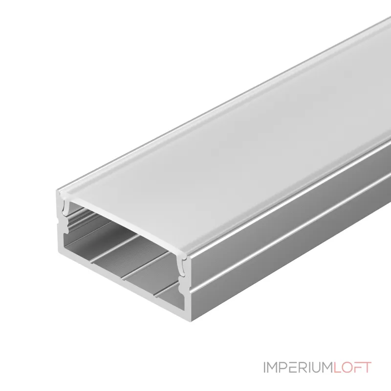 Arlight Профиль с экраном ARH-WIDE-H10-2000 ANOD+OPAL Алюминий 036768
