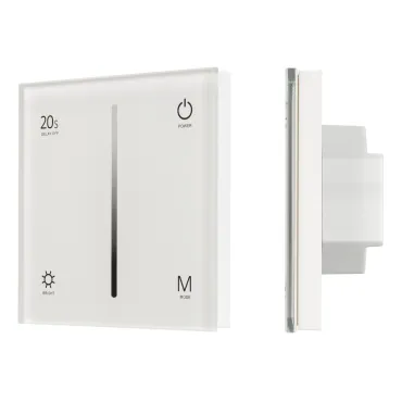 Arlight Панель SMART-P6-DIM-G-IN White 12-24В 4x3A Sens 2.4G IP20 034781