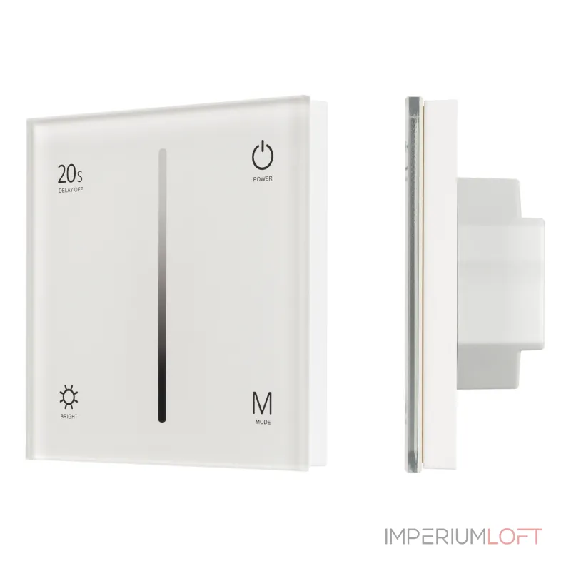Arlight Панель SMART-P6-DIM-G-IN White 12-24В 4x3A Sens 2.4G IP20 034781 Arlight Панель SMART-P6-DIM-G-IN White 12-24В 4x3A Sens 2.4G IP20 034781