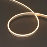 Arlight Светодиодная лента герметичная MOONLIGHT-SIDE-A120-06x12mm 24В Warm2700 9.6 В/м IP65 5м Силикон 041036