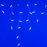 Arlight Светодиодная гирлянда ARD-EDGE-CLASSIC-2400x600-WHITE-88LED-FLASH BLUE 230В 6Вт Ardecoled IP65 026017