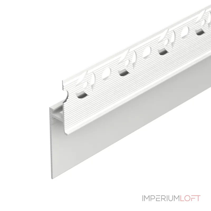 Профиль PLINTUS-FANTOM-H35-2000 WHITE Arlight Алюминий 043666