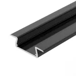 Arlight Профиль MIC-FS-2000 ANOD BLACK Алюминий 040019