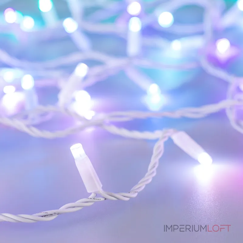 Arlight Светодиодная гирлянда ARD-STRING-CLASSIC-10000-WHITE-100LED-LIVE RGB-DMX 24В 10Вт Ardecoled IP65 031744 Arlight Светодиодная гирлянда ARD-STRING-CLASSIC-10000-WHITE-100LED-LIVE RGB-DMX 24В 10Вт Ardecoled IP65 031744