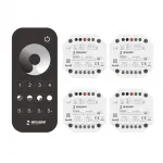 Arlight INTELLIGENT ARLIGHT Диммер SMART-SET-TRIAC-601-72-DIM-PD-IN Black 230В 1x1.5A x4 ПДУ 10кн 2.4G IARL IP20 036199