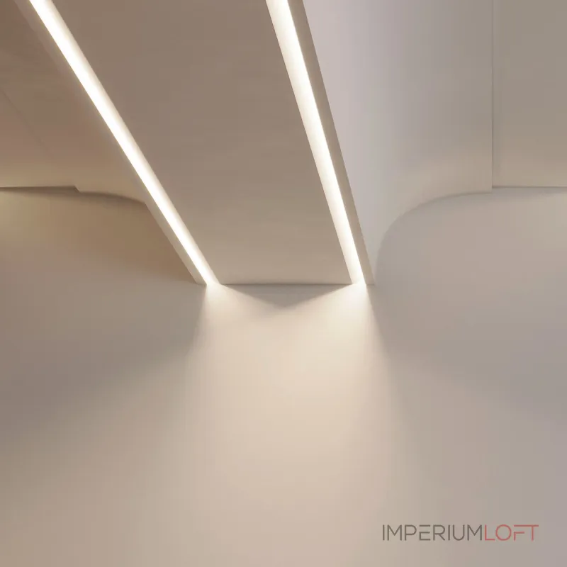 Профиль FANTOM-W45-BEVEL-2000 WHITE Arlight Алюминий 039949 Профиль FANTOM-W45-BEVEL-2000 WHITE Arlight Алюминий 039949
