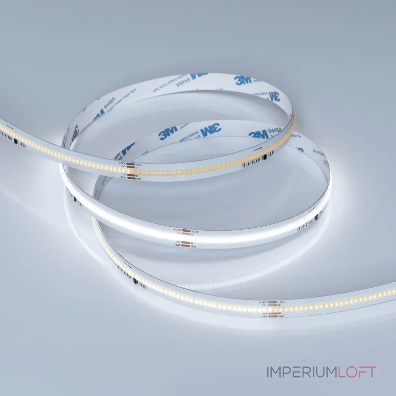 Arlight Лента SPI-COB-X378-12mm 24В White6000-PX63-BPT 7 В/м IP20 5м 041735