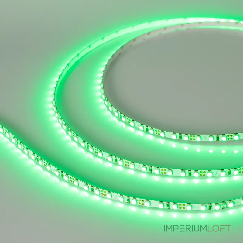 Arlight Лента RT-A120-5mm 12В Green 9.6 В/м IP20 2835 5м узкая 015007(2)