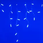 Arlight Светодиодная гирлянда ARD-EDGE-CLASSIC-2400x600-WHITE-88LED-FLASH BLUE 230В 6Вт Ardecoled IP65 026017