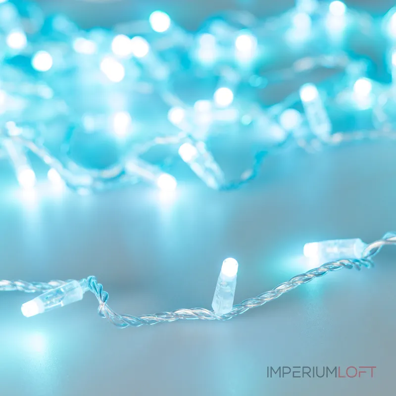 Arlight Светодиодная гирлянда ARD-STRING-CLASSIC-10000-CLEAR-100LED-SYNC RGB 230В 6.5Вт Ardecoled IP65 031119
