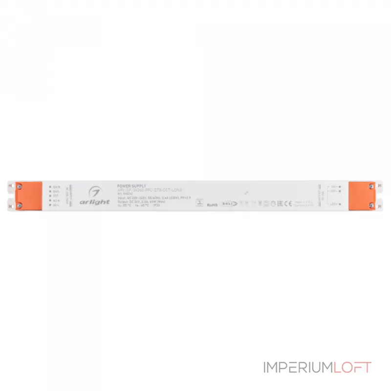 Блок питания ARV-SP-24060-PFC-DT8-CCT-LONG 24В 2.5A 60Вт Arlight IP20 048242