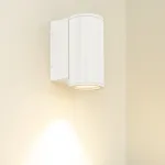 Arlight Светильник LGD-FORMA-WALL-R90-12Вт Warm3000 WH 44 deg 230В IP54 037257
