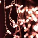 Arlight Светодиодная гирлянда ARD-EDGE-CLASSIC-2400x600-CLEAR-88LED-STD Rose Gold 230В 6Вт Ardecoled IP65 031188