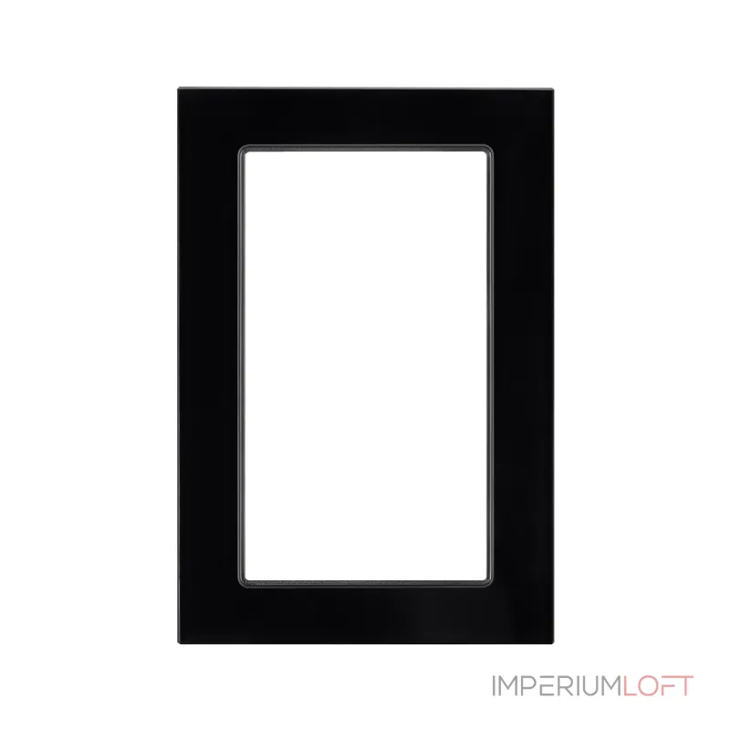 Рамка стеклянная FRM-GLARE-GS-D-BK Arlight 043791