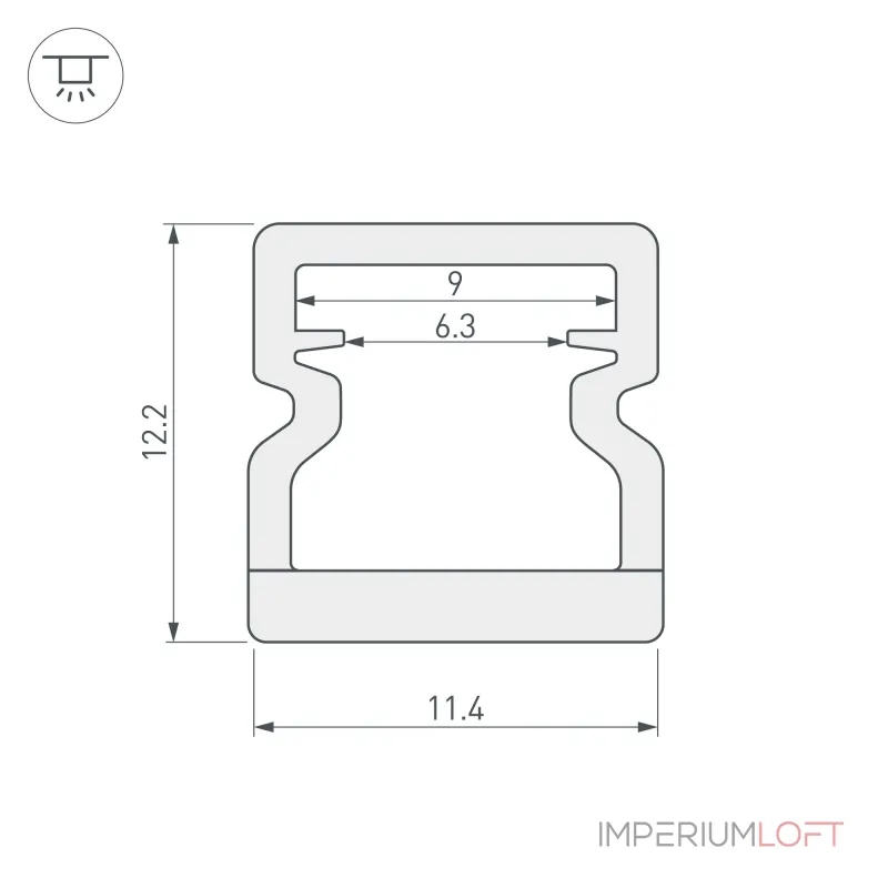 Arlight Профиль WPH-LINE-1212-2000 OPAL 023302(1) Arlight Профиль WPH-LINE-1212-2000 OPAL 023302(1)