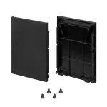 Arlight Заглушка LINE-5075-HONEYCOMB BLACK глухая Металл 044882