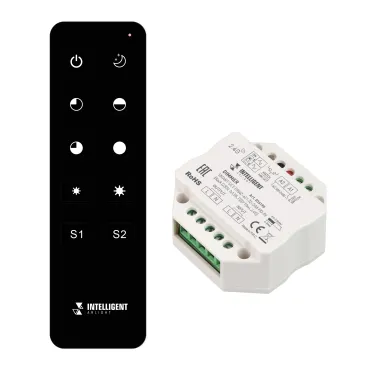 Arlight INTELLIGENT ARLIGHT Диммер SMART-SET-TRIAC-601-72-DIM-PD-IN Black 230В 1x1.5A ПДУ 10кн 2.4G IARL IP20 036190 Arlight INTELLIGENT ARLIGHT Диммер SMART-SET-TRIAC-601-72-DIM-PD-IN Black 230В 1x1.5A ПДУ 10кн 2.4G IARL IP20 036190