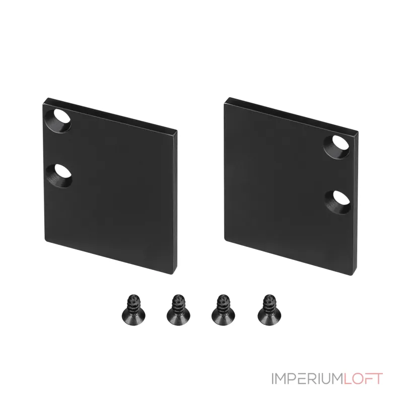Arlight Комплект заглушек WALL-2228 BLACK Металл 050651