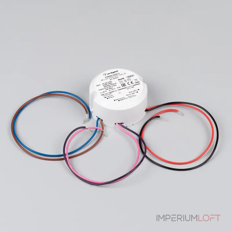 Arlight Блок питания ARJ-SN-45250-PFC-DALI-R 12Вт 9-45В 0.25A IP20 043061