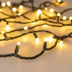 Arlight Светодиодная гирлянда ARD-STRING-PRO-1000-GREEN-100LED-MILK-PULSE Warm 230В 7Вт Ardecoled IP65 031662