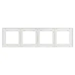 Рамка стеклянная FRM-GLARE-GS-4-WH Arlight 043802