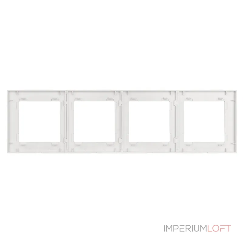 Рамка стеклянная FRM-GLARE-GS-4-WH Arlight 043802