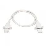 Arlight Коннектор ARL-TAIL-1000-CON-FF-2pin WH IP20 030994