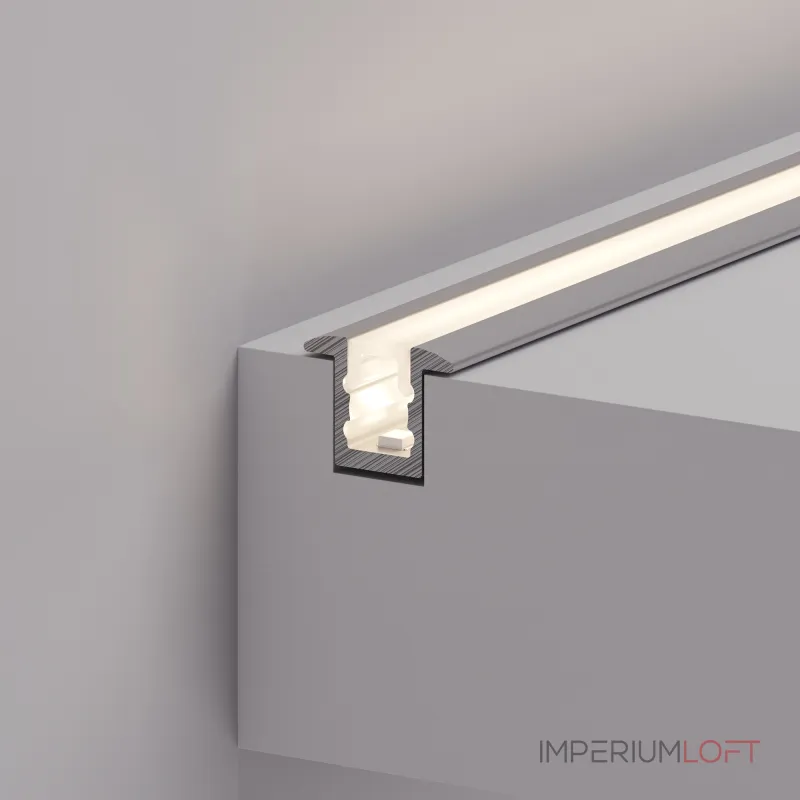 Arlight Профиль ARH-MICRO-F-W4-2000 ANOD Алюминий 036400