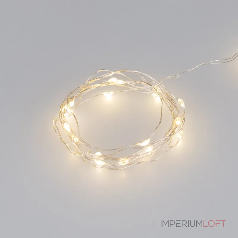 Arlight Светодиодная гирлянда ARD-DEW-HOME-2000-CLEAR-20LED-STD Warm3000 3В Battery Pack Ardecoled IP20 048700