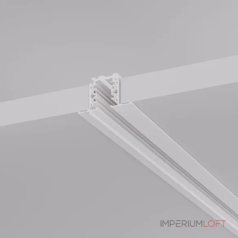 Встраиваемый трек LGD-4TR-TRACK-F-3000-WH-M (D) (IP20) Arlight 055355