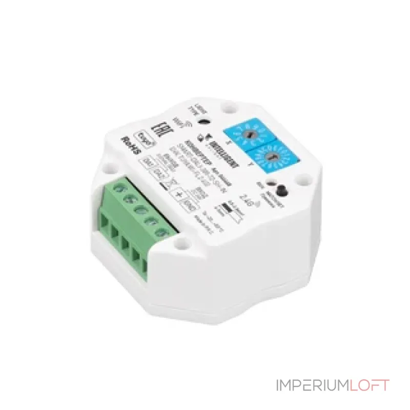 Конвертер DALI-0/1-10V-301-72-DRO-RL-IN White (BUS 1x20mA IARL IP20) Arlight 059031 Конвертер DALI-0/1-10V-301-72-DRO-RL-IN White (BUS 1x20mA IARL IP20) Arlight 059031