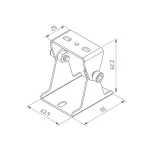 Держатель SL-LINE поворотный Arlight 059045