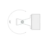 Держатель SL-LINE поворотный Arlight 059045